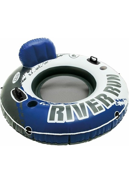 58825 River Run Fileli Koltuk Simit 135 cm Mavi, Su Sporları, Plaj Malzemesi, Şişme Ürün, Yüzme Aksesuarı, Kamp, Dalış, Güvenlik