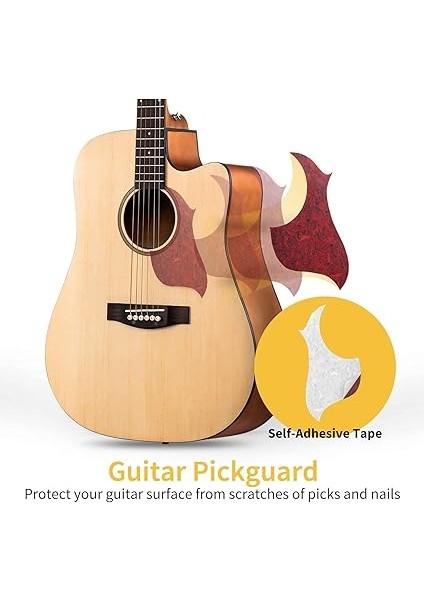 DAD-140C Dreadnought Akustik Gitar Paketi (Natural) modelleri