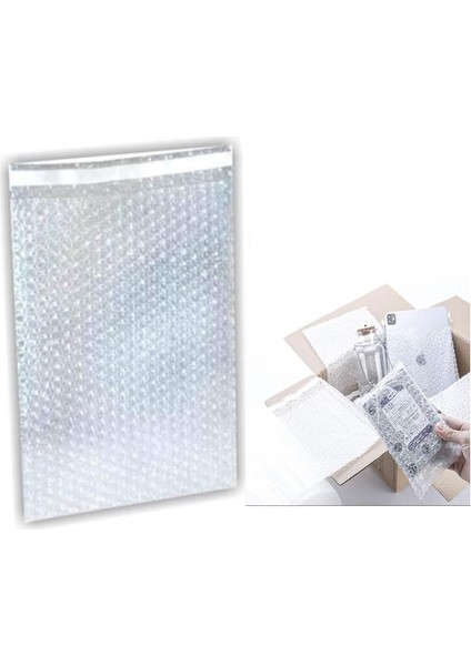 Patpat Torba, Bantlı Baloncuklu Torba 10CM x 15CM + 5cm (250 Adet)