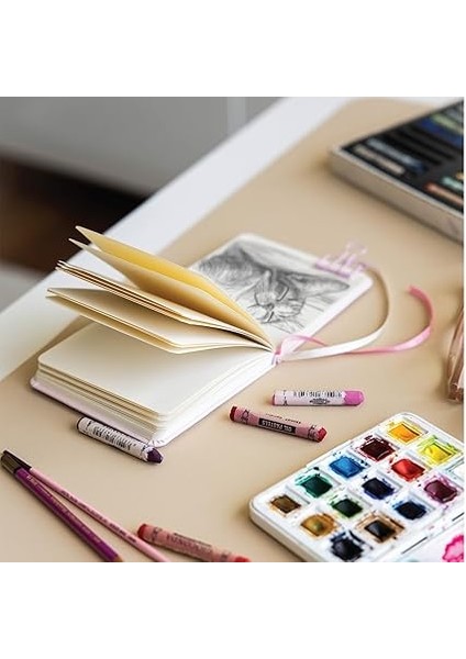 cm Sert Kapak 80 Yaprak 140 Gr. Eskiz Defteri - Sketch Book - Lila fiyatları