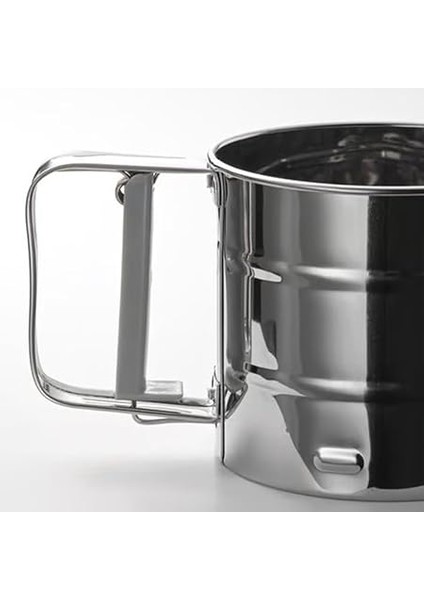 15062 Farina Paslanmaz Metal Un ve Şeker Eleği- Pratik Un Eleği- Paslanmaz Un Eleği 12 cm indirimleri