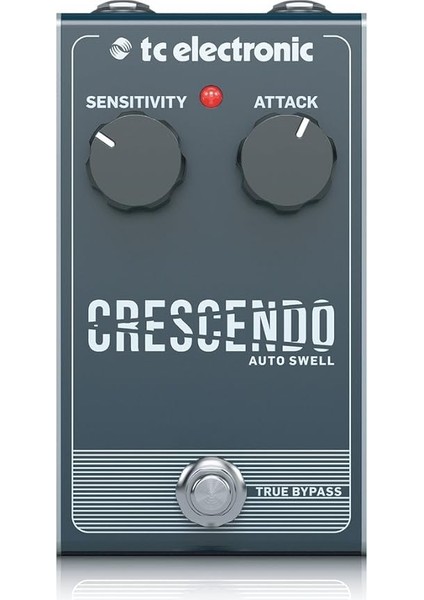 Electronic Crescendo Otomatik Swell Duyarlı Hilal Pedalı, 2 Düğmeli Arayüzlü, Gitar Hattı Manipülasyonu Için