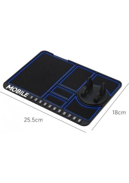 Üstü Numaratörlü Telefon Tutucu Kaydırmaz Mat modelleri