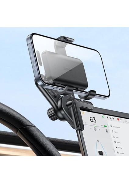 Içi Telefon Tutucu Carplay Destekli 360 Derece Ayarlanabilir Tesla Araç Içi Ekran Köşe Tutucu