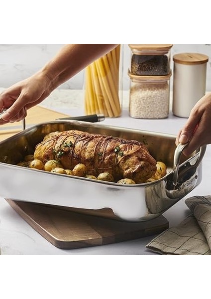 Buyer 3727.35 Kızartma Sacı, Gri Paslanmaz Çelik 35 x 25 cm indirimleri