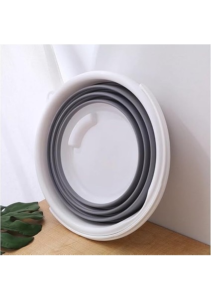 Katlanabilir Yer Kaplamayan Temizlik Kovası 13 Litre, Banyo, Mutfak ve Temizlik Için Katlanabilir Kova, Akordiyon Kova modelleri