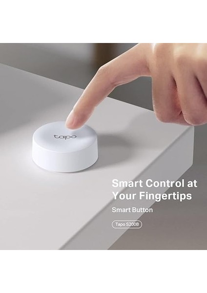 Tapo S200B, Akıllı Buton, Özelleştirilmiş Eylemler, Akıllı Kontrol, Tek Tıklamayla Alarm Aktivasyonu, Uzun Ömürlü Pil, Tapo Hub Gereklidir Ayrıca Satılır fırsatları