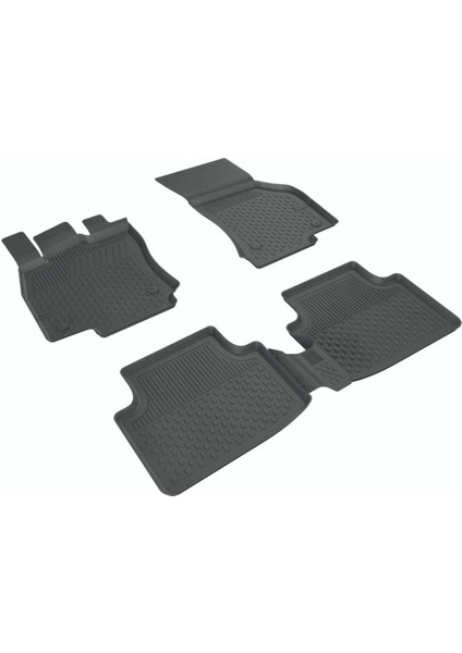 Vw Passat B8/b8.5 (2015-2023) ile Uyumlu 4.5d Havuzlu Oto Paspas