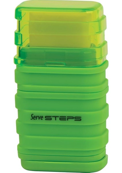 Steps Silgili Kalemtiras Yeşil Tekli