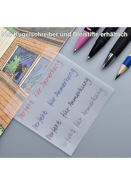 150 Yaprak Şeffaf Yapışkan Notlar, Su Geçirmez, Kendinden Yapışkanlı Notlar, Okul/ofis/ev Için Yeniden Yazılabilir Not Kağıtları, Öğrenciler ve Çalışanlar Için Harika Ofis Malzemesi (75 x 75 Mm) fırsatları