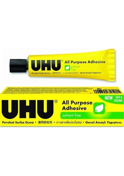 Çözücü Içermeyen Çok Amaçlı Yapışkan Tüp Blister Kart, Şeffaf