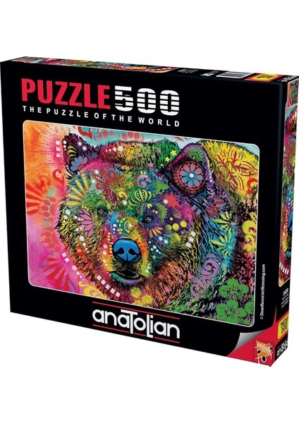 Puzzle - Sevimli Ayı / 500 Parça Puzzle, 3629