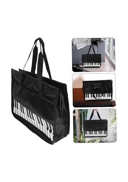 A4 Boyutunda Müzik Notası Çantası Keman Notaları Için Sızdırmaz Kese Müzik Notaları Için Depolama modelleri