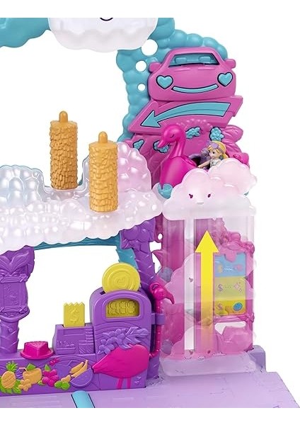 Pocket-Polly Pocket Flamingo Araba Su Eğlencesi fırsatları