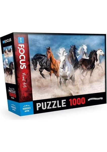 Focus Horses (Atlar) - Puzzle 1000 Parça