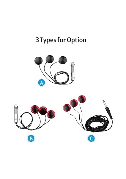 Yapışkanlı Enstrüman Pikap Akustik Gitar Pikap Mini Dönüştürücü, Keman Mandolin Ukulele Için 1/4 Inç Konnektörü ile fiyatları