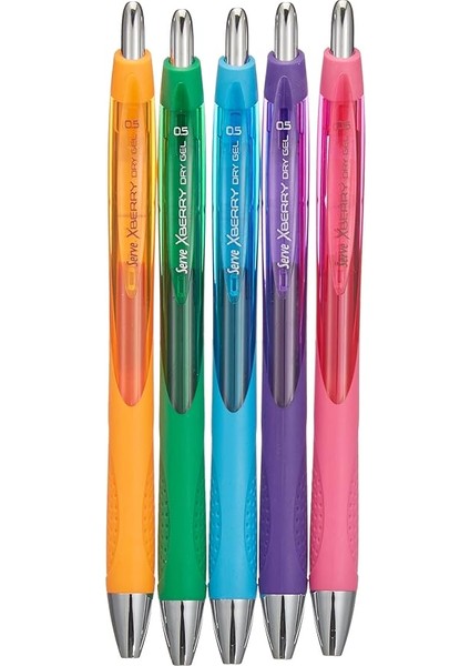 Xberry Jel Kalem 05MM Igne Uc 5li Pet.