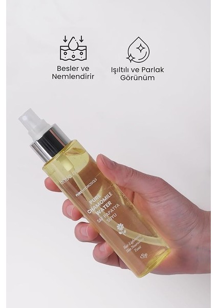 Suyu Saç TONIĞI%100 Doğal ve Saf 100 ml modelleri