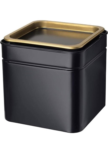 Blomnıng Kahve/çay Kutusu, Siyah ve Altın Renkli, 10X10X10 Santimetre, 203.732.06