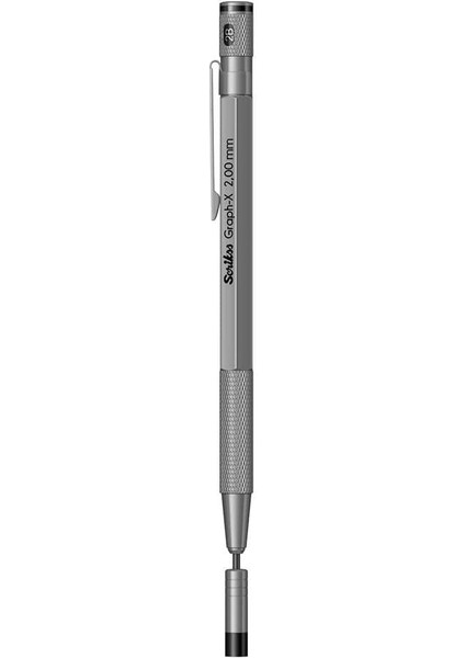 Office Graphx Mekanik Kurşun Kalem Saten Gri 2 mm modelleri
