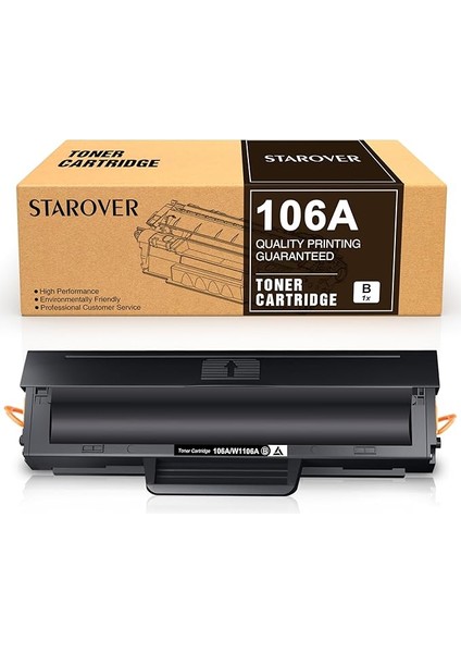 106A Hp 106A W1106A Toner Kartuşu Hp Lazer 107W 107A 107R Hp Lazer Mfp 135WG 135A 135R 135W 137FNW Için Uyumlu (1 Siyah, Çipli)
