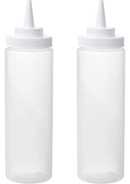 Grılltıder Sıkma Şişesi, 2'li Paket [plastik/şeffaf]