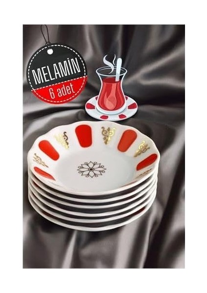Melamin Çay Tabağı 6 Adet fiyatları
