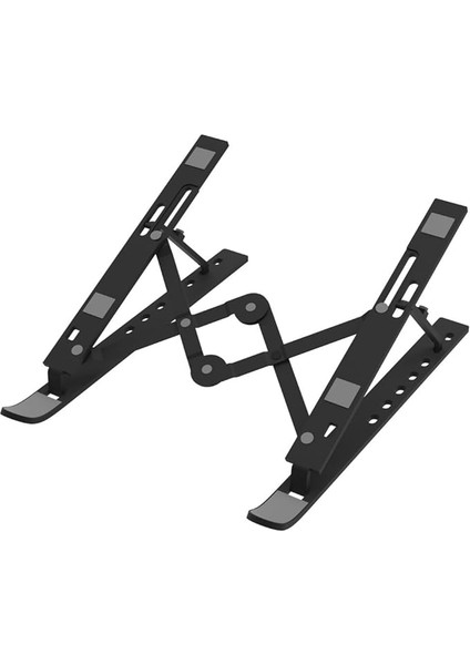 SL-AL10 Siyah Alüminyum Katlanabilir Laptop Stand