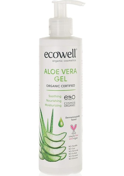 Organik Aloe Vera Jel (200 Ml)
