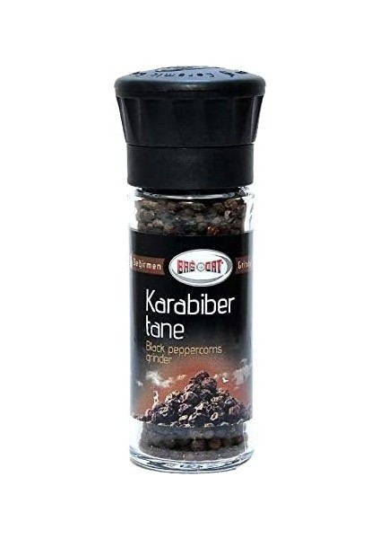 Tane Karabiber Değirmen Kapak Cam 50 G