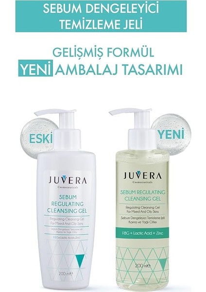 Cosmeceuticals Sebum Regulating Gel Yağlı ve Akneye Eğilimli Ciltler Için Temizleme Jeli 200 ml fiyatları