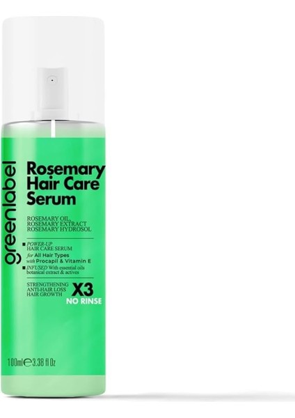 Biberiye (Rosemary) Saç Bakım Serumu 100 ml