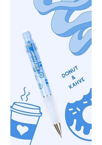 Deep Mek Kur Klm 07MM Kahve & Donut Gok Mavı fırsatları