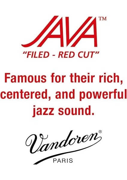 Java Kırmızı Tenor Saksafon Kamışlar - 5 Kutu - Mukavemet 3 modelleri