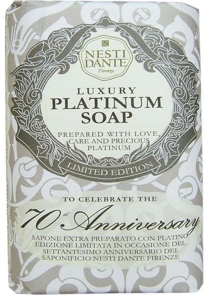 Dante Luxury Platinum Soap Lüks Platin Sabun 250 gr