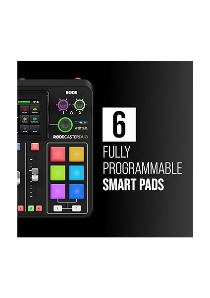 Rodecaster Duo - Kompakt Entegre Ses Kayıt Stüdyosu, Podcast Için Ideal fiyatları