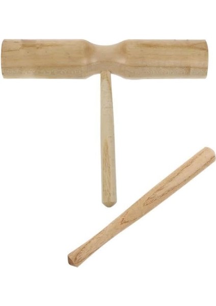 Orf-Tb-20 Örf Aletleri Ritim Seti Ahşap Blok Vurmalı Çalgı Block 1 Set