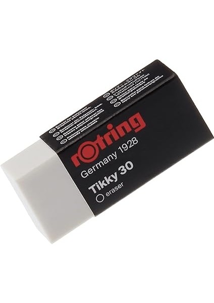 TIKKY30 Kurşun Kalem Silgisi, Orta Boy, Beyaz fırsatları