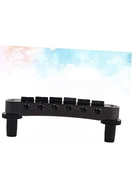 GA105 Geniş Kenarlı Gitar Köprü Makaralı Eyer Ayar Seti Siyah Elektrik Gitar Ayar Aletleri Yedek indirimleri