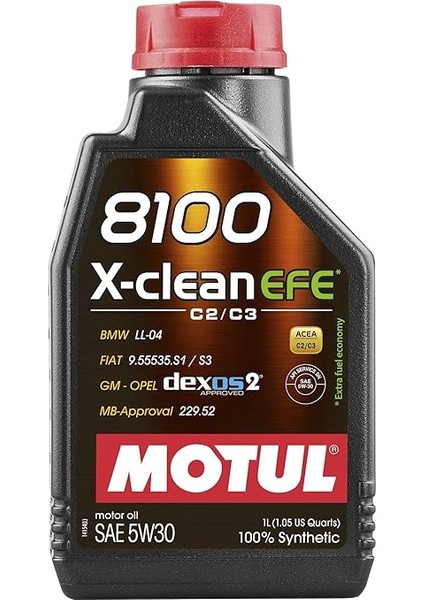 8100 X-Clean Efe 5W30 1 Litre fiyatları