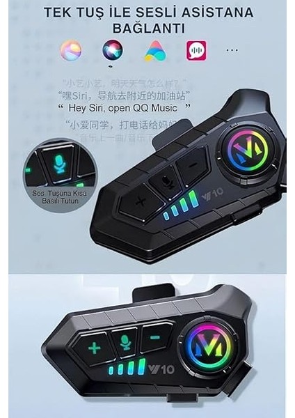 Su Geçirmez Bluetooth Kask Kulaklığı Motosiklet Intercom 2000 Mah Pil Kapasitesi modelleri