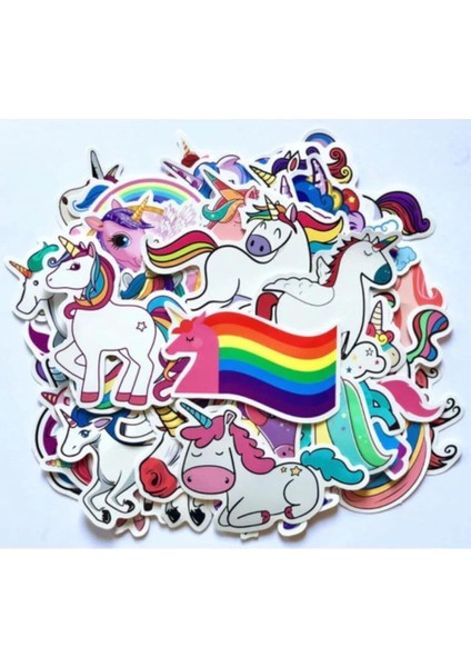 Major Selection Unicorn Sticker Seti 50 Sticker fiyatları