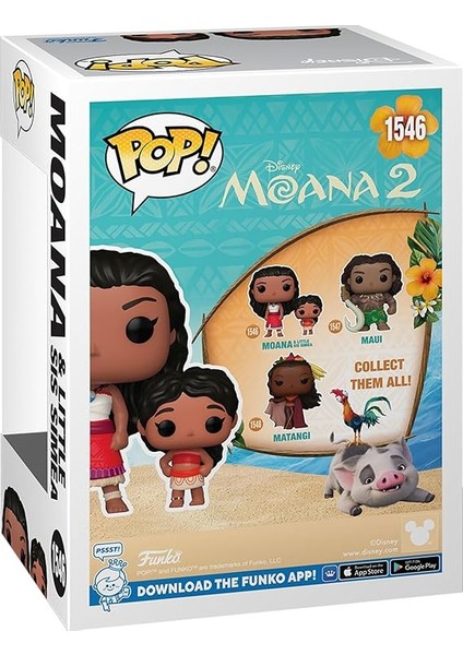 Pop Disney: Moana 2 Moana & Simea Figür modelleri