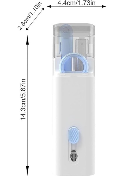 Klavye Temizleme Fırçası,7'si 1 Arada Çok Fonksiyonlu Klavye, Monitör, Kulaklık, Telefon, Dizüstü Bilgisayar, Bluetooth Kulaklıklar Için Temizleme Kiti - Mix Renk modelleri