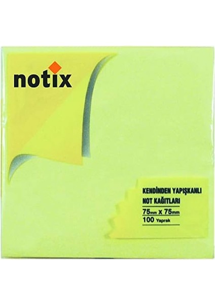 Pastel Sarı 100 Yp 75X75