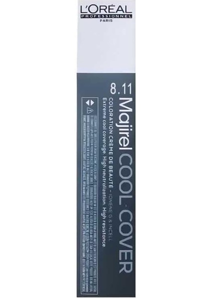Professıonnel Parıs Majirel Cool Cover Saç Boyası 50 ml 8.11 Açık Sarı Küllü