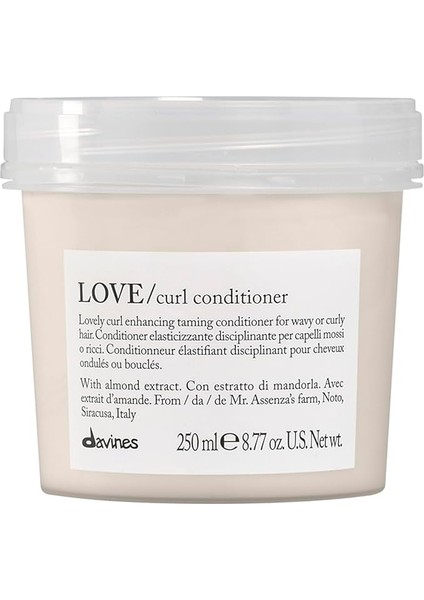 Love Curl - Bukle Belirginleştirici Saç Kremi 250 ml