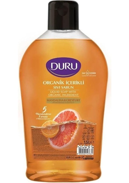 Sıvı Sabun, Mandalina Gold, 1.5 Litre