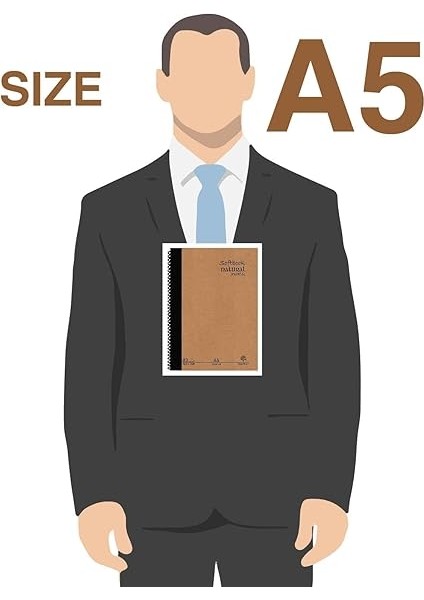 Journal A5 Spiralli Defter – Sert Kapak, 160 Sayfa, Çizgili – Günlük, Ofis ve Hediye Kullanımı Için Not Defteri modelleri