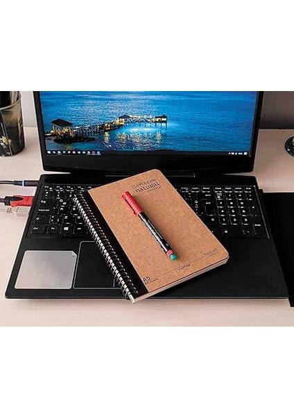 Journal A5 Spiralli Defter – Sert Kapak, 160 Sayfa, Çizgili – Günlük, Ofis ve Hediye Kullanımı Için Not Defteri fırsatları